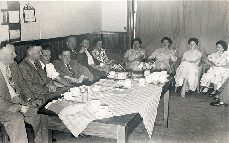 Morning Tea in the Staff room 1952.