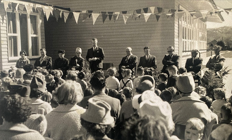 New Infant Block Opening Ceremony, 1962