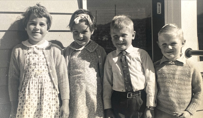 New students in the Infant Block, 1962