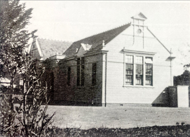 Epuni School, photographed from the back